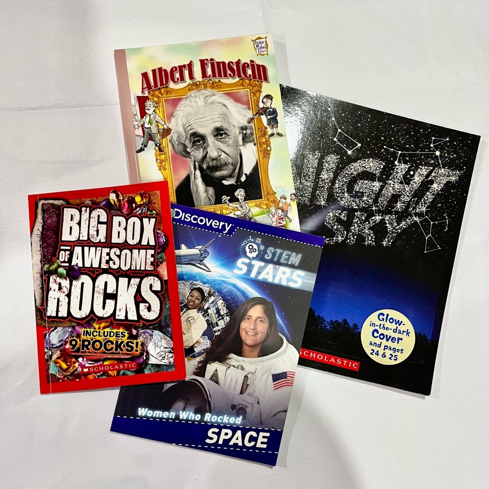 Book Bundle Science Set (no rocks included)